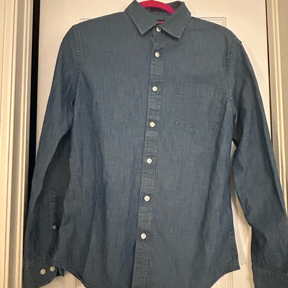 Banana Republic Denim Blue Casual Shirt